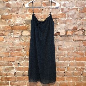 Zara Black Floral Mini Dress Size 10